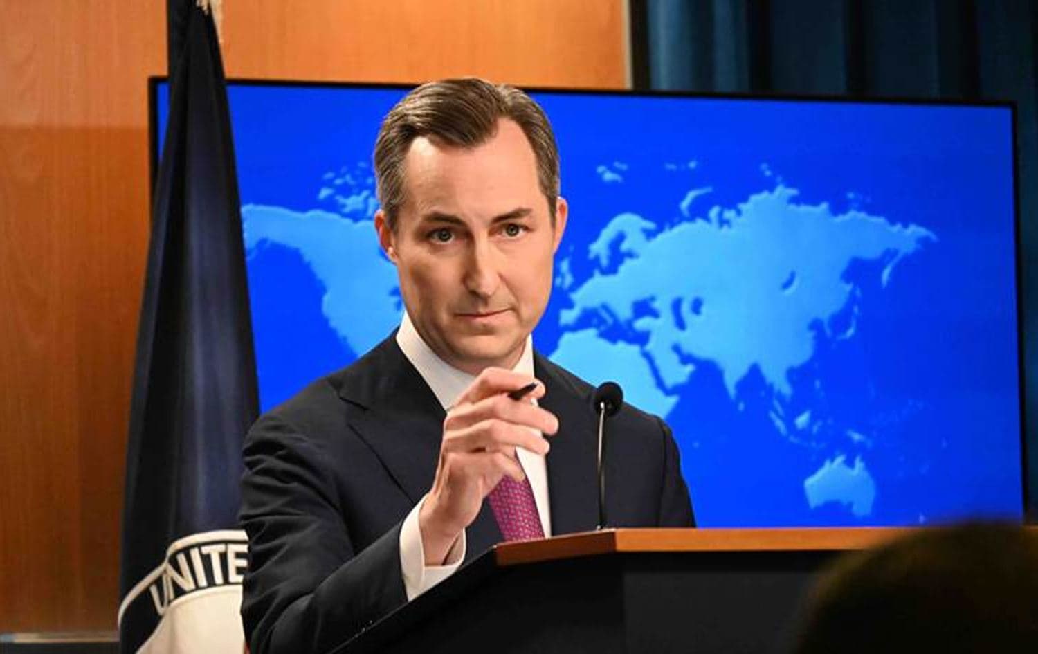 US State Department Spokesperson Matthew Miller. Photo: Barzin Sadi/Rudaw