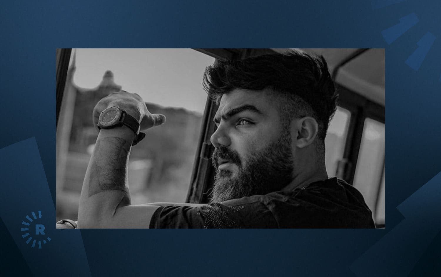Iranian-Kurdish rapper Saman Yasin. Photo: Social media
