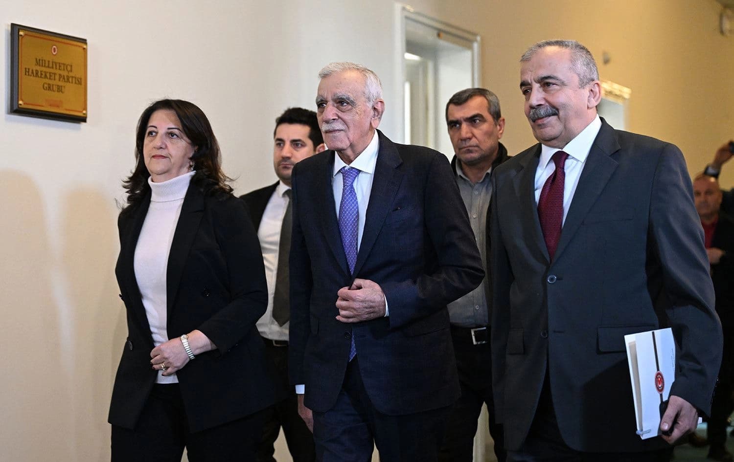 Şandeya DEM Partiyê /Wêne: AA