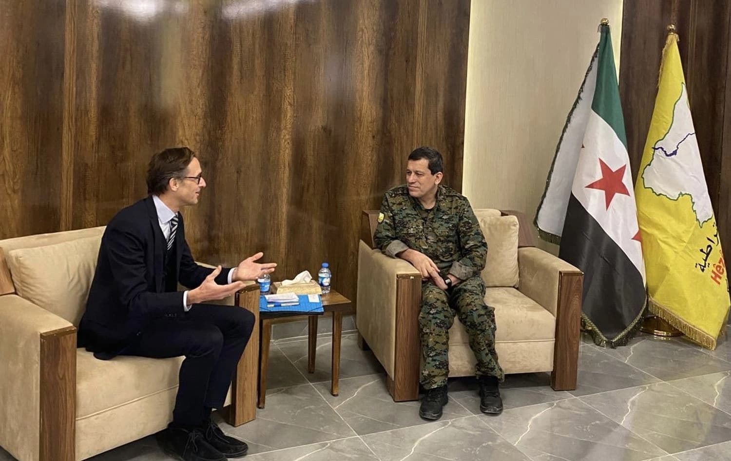 Foto: Almanya Dışişleri Bakanlığı Ortadoğu ve Kuzey Afrika Ofisi Müdürü Tobias Tunkel'in sosyal medya hesabı
