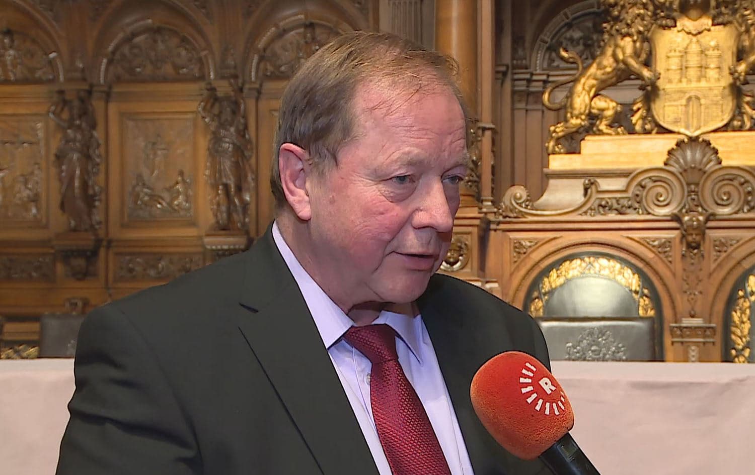 Dirk Nockemann, AfD candidate for the German parliament (Bundestag) in Hamburg, speaking to Rudaw on January 19, 2025. Photo: Rudaw