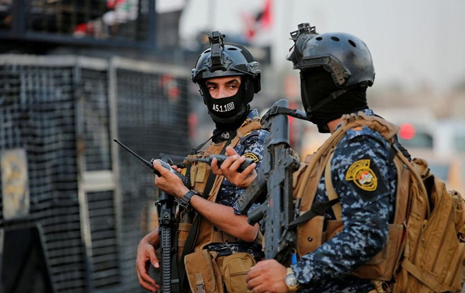 دوو پۆلیس لە نەینەوا
