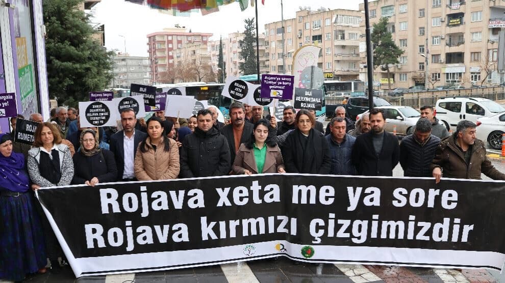 Çalakiya DEM Partiyê ya li Rihayê\ Wêne: MA
