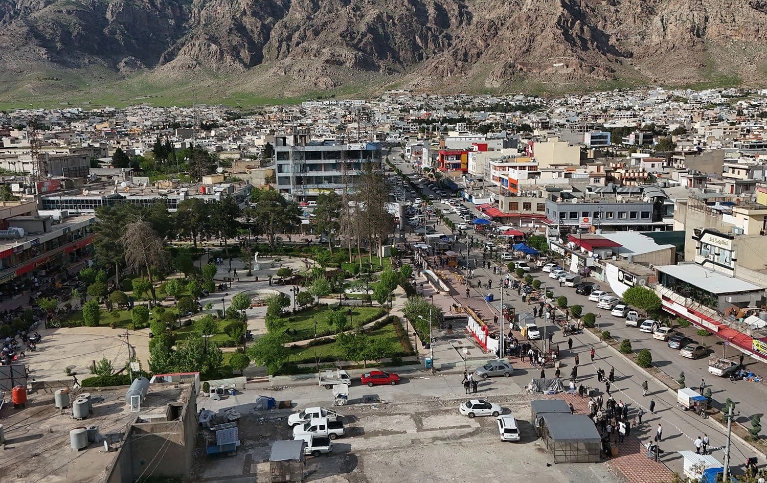 A general view of Ranya town in Sulaimani province's Raparin administration. File photo: Bilind T. Abdullah/Rudaw