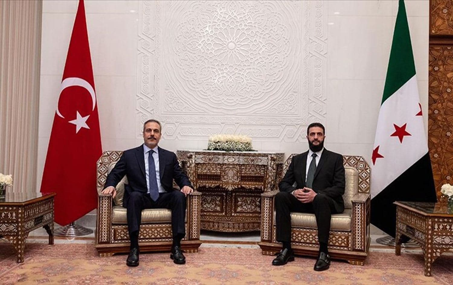 Hakan Fîdan û Ehmed Şer /Wêne: Arşîv