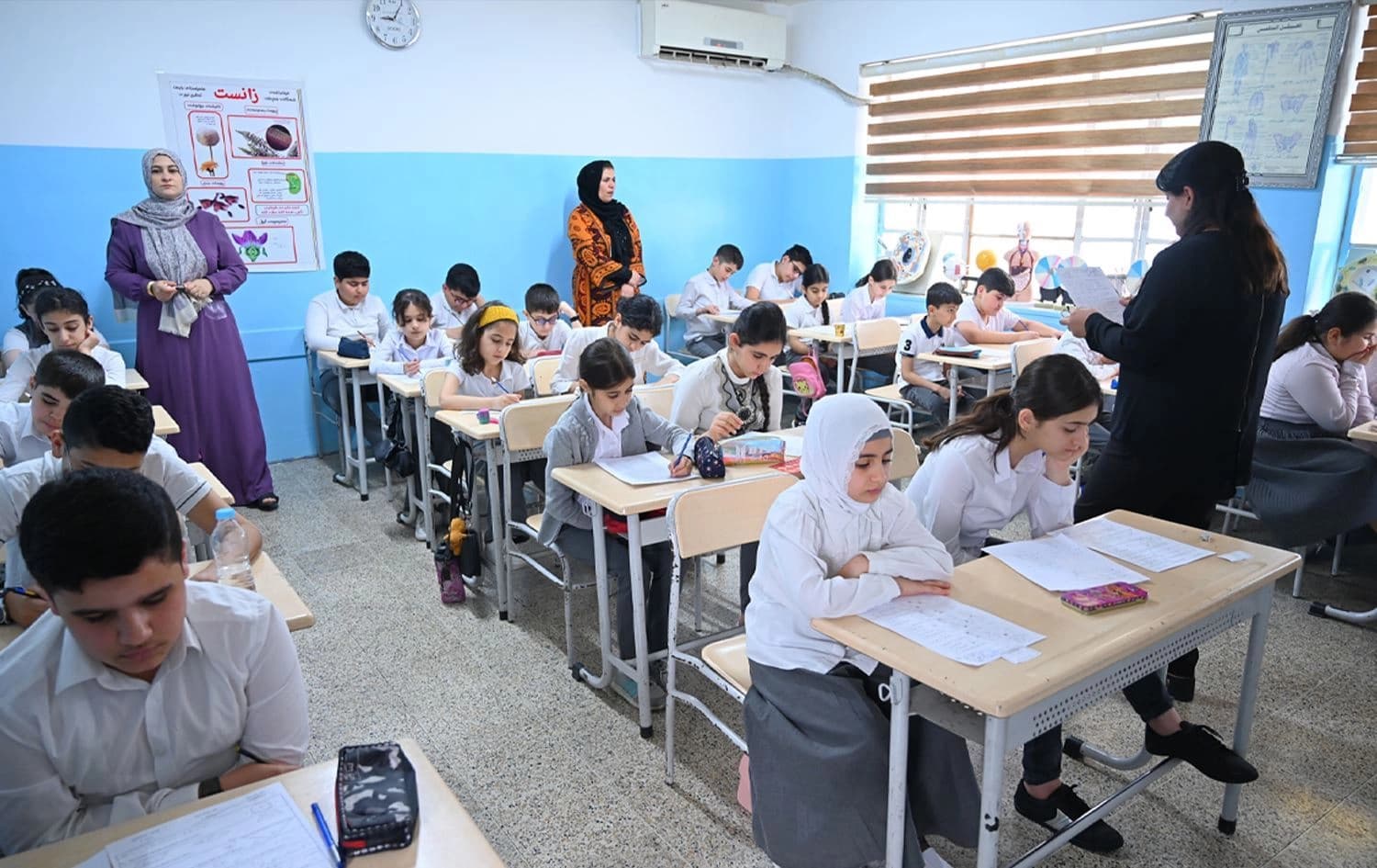 پۆلێکی خوێندن لە هەولێر. وێنە: بڵند تاهیر - رووداو