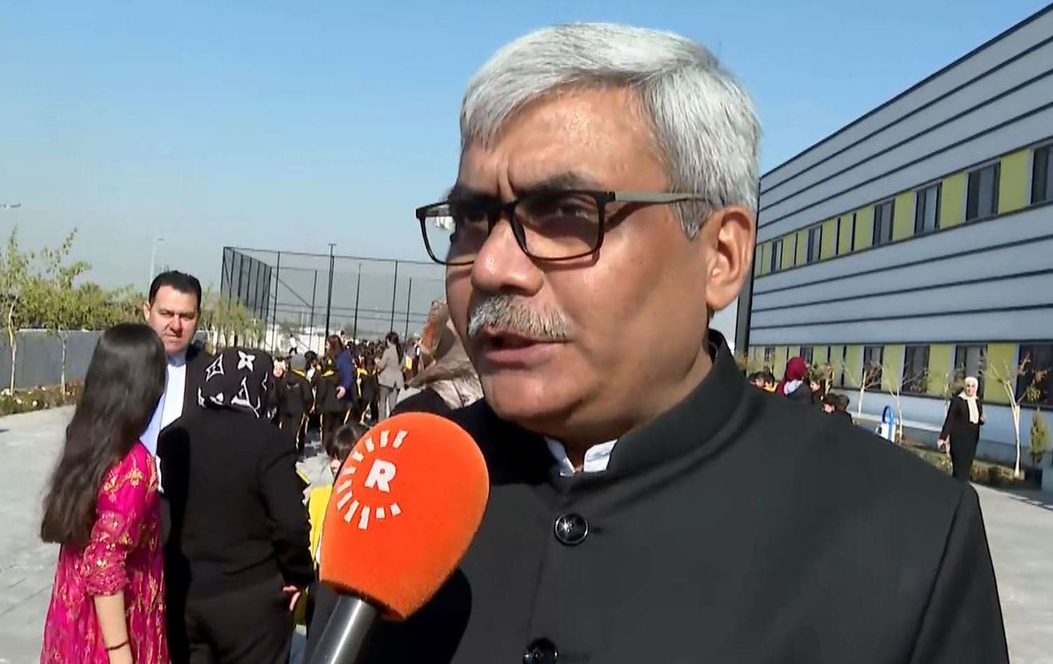 Indian Consul General to Erbil Madan Gopal speaking to Rudaw on January 27, 2025. Photo: Rudaw