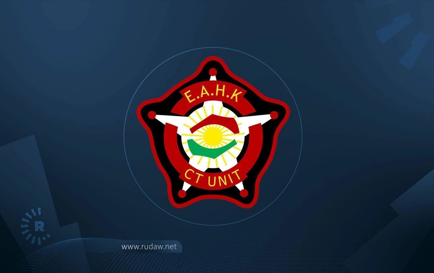 Directorate General of Counter Terrorism (CTD) logo. Graphic: Rudaw
