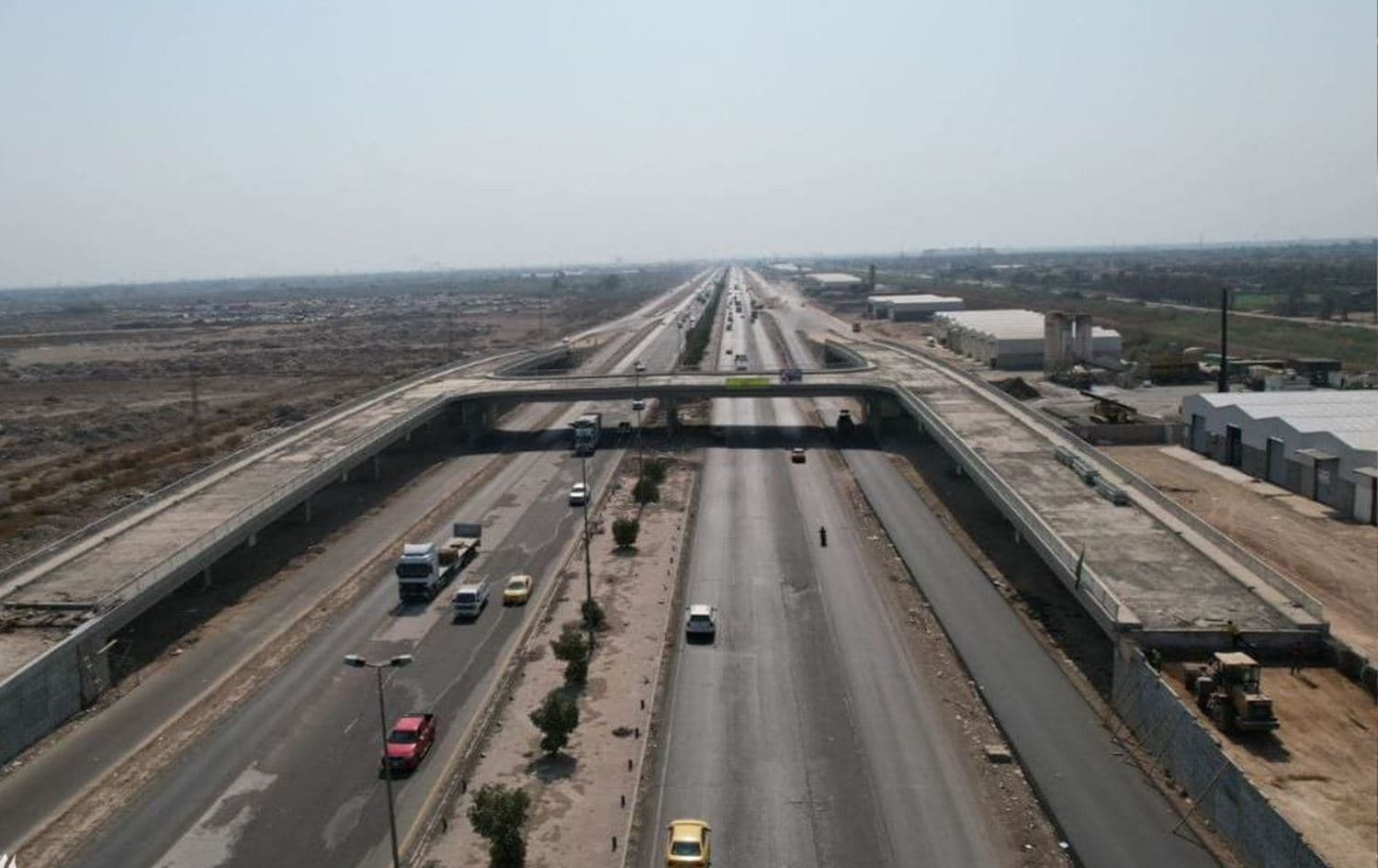 Erbil-Baghdad road. Photo: INA