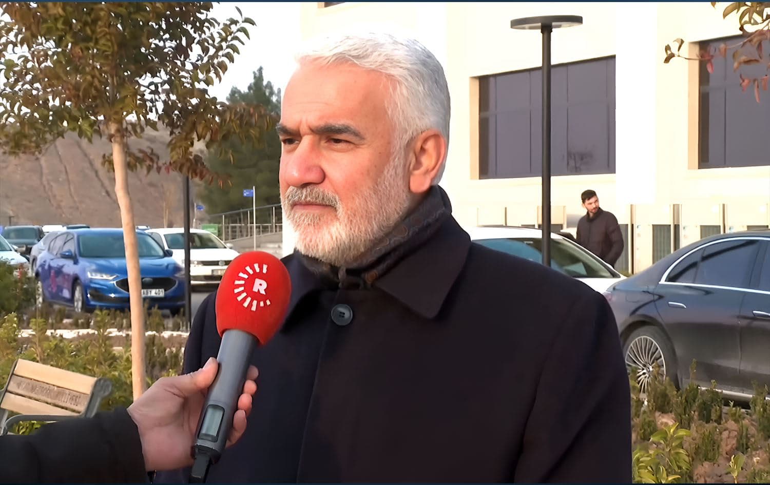 Huda Par leader Zekeriya Yapicioglu speaks to Rudaw on February 9, 2025. Photo: Rudaw