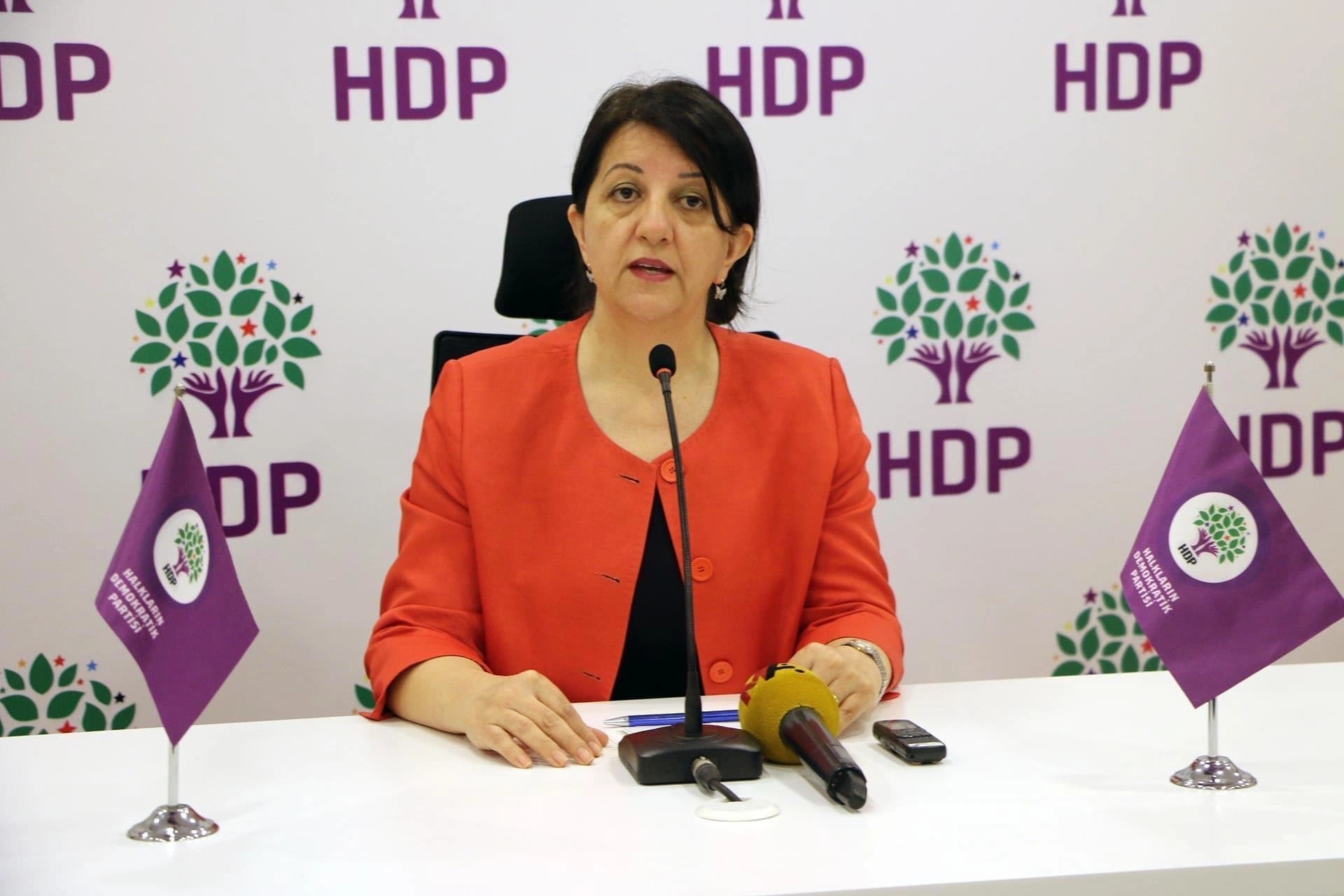 DEM Parti Van Milletvekili Pervin Buldan. / AA
