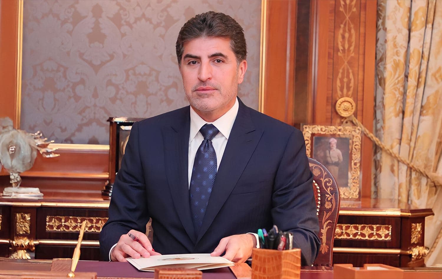 Kürdistan Bölgesi Başkanı Neçirvan Barzani