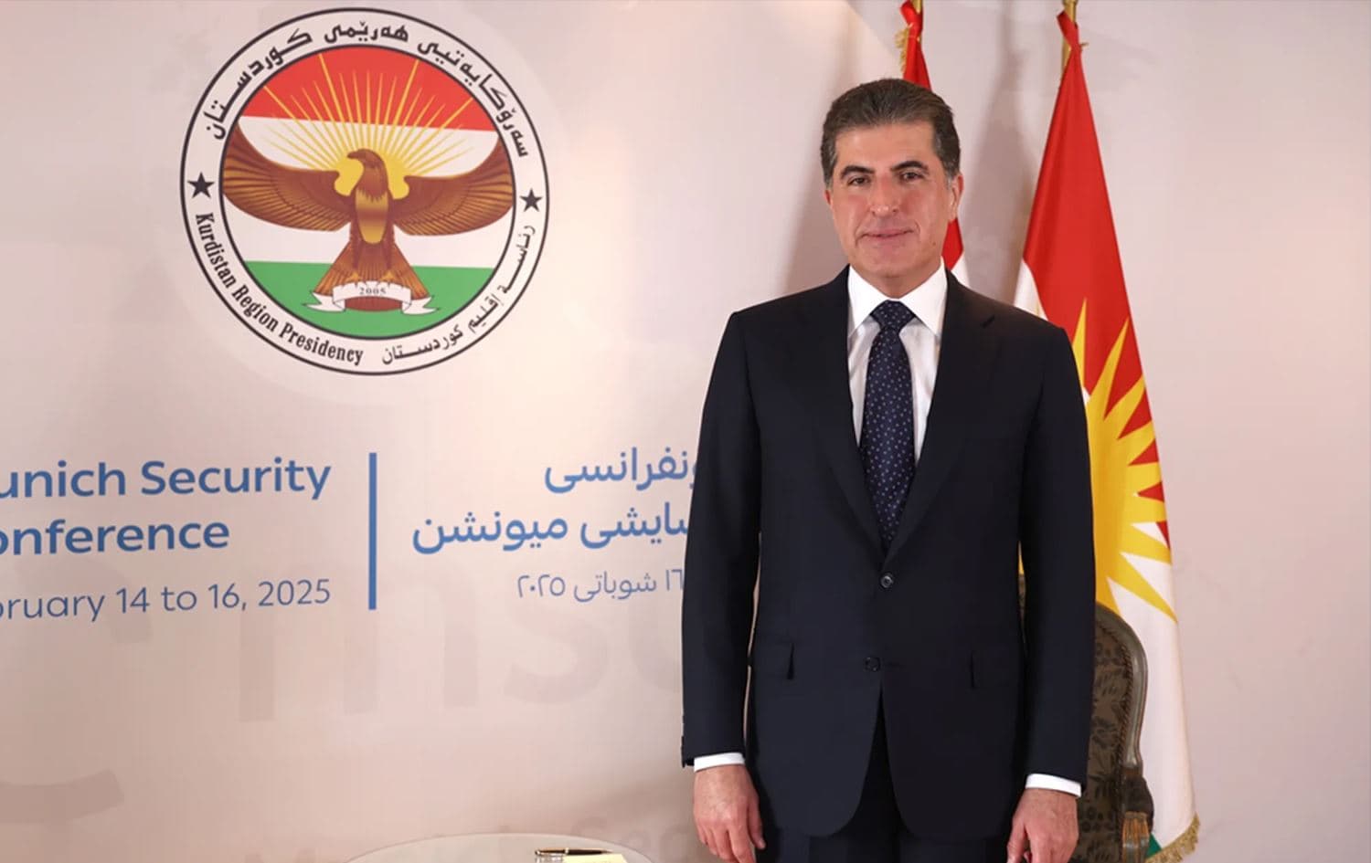 نێچیرڤان بارزانی، سەرۆکی هەرێمی کوردستان. 