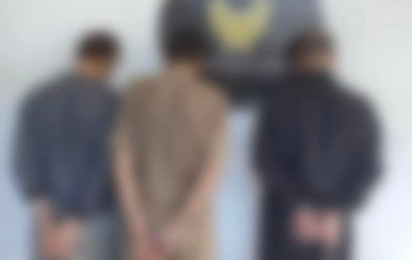 پۆلیس وێنەی دەستگیرکراوەکانی بەم شێوەیە بڵاوکردەوە.