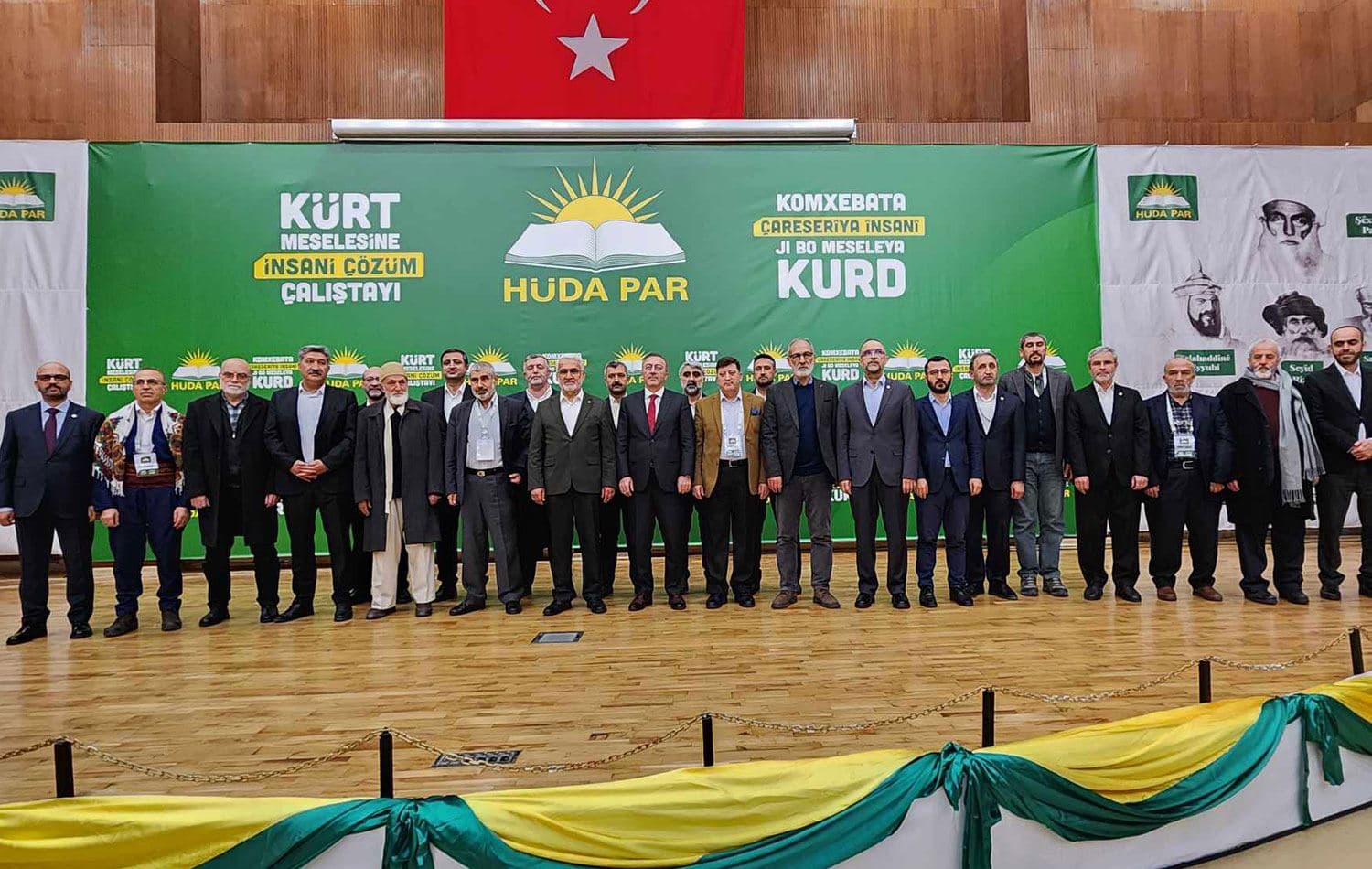 HÜDA PAR, Diyarbakır’da "Kürt Meselesine İnsani Çözüm Çalıştayı" düzenledi. / Foto: Rûdaw
