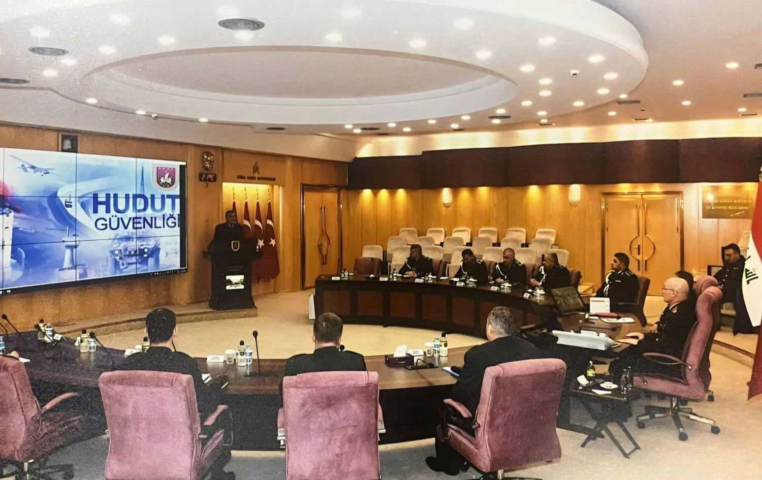 Civîna berpirsên ewlehiyê yên Tirkiye û Îraqê / Wêne: Fermandariya Parastina Sînoran a Îraqê 
