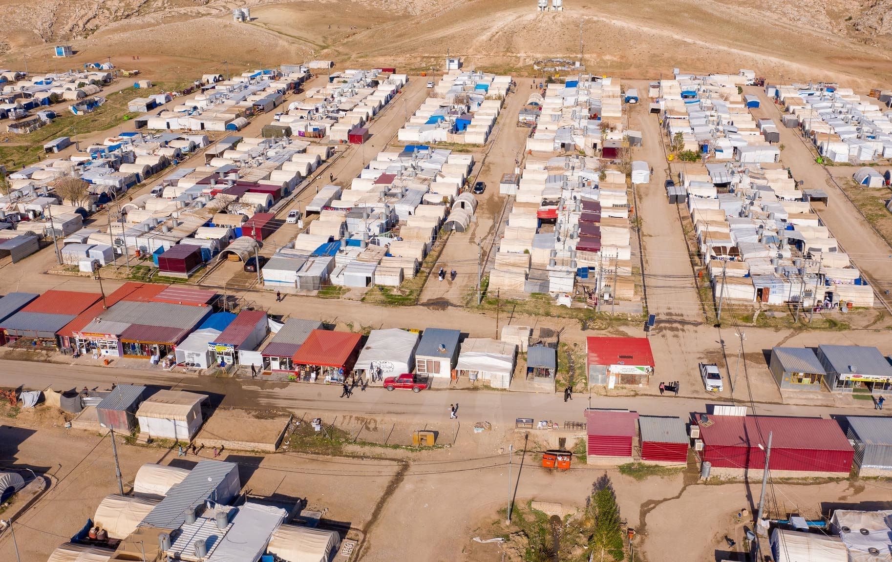 دیمەنێکی کەمپی شاریا لە دهۆک