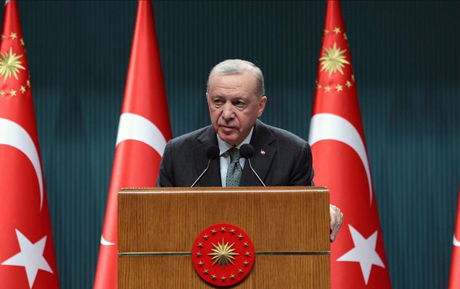 Turkish President Recep Tayyip Erdogan during a speech. File photo: Anadolu Agency