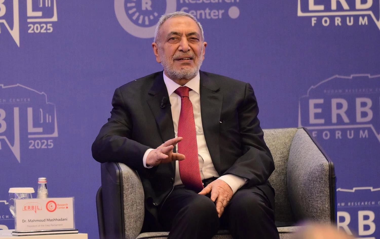 Irak Parlamento Başkanı Dr. Mahmud Meşhedani (Foto: Bilind Tahir - Rûdaw)