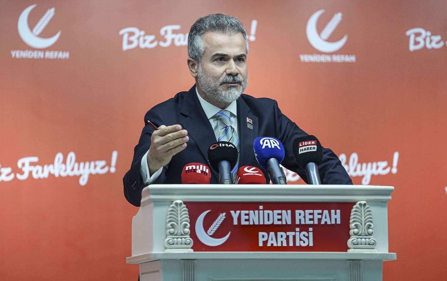 Yeniden Refah Partisi Sözcüsü Suat Kılıç 