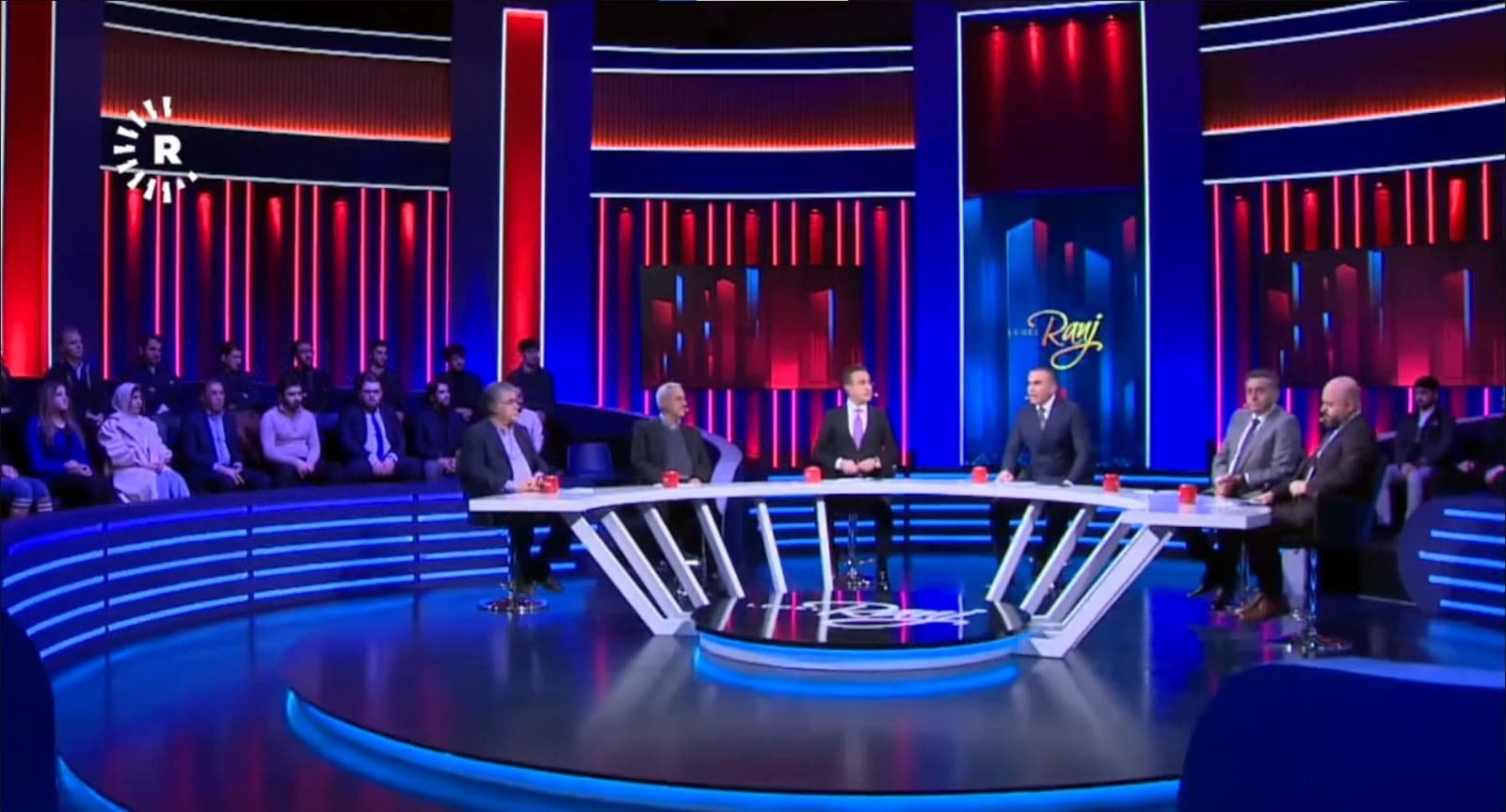 Lagal Ranj program episode on Turkey-PKK peace talks aired in March 2025. Photo: Screenshot/Rudaw