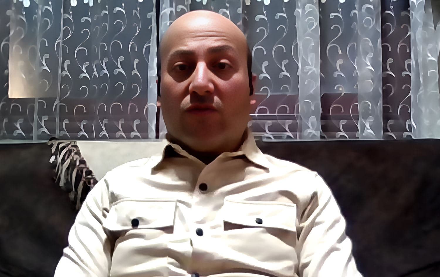 Ismail al-Khalfan A member of the committee drafting Syria’s constitutional declaration dueing an interview with Rudaw on March 7,2025. Photo: Screengrab/ Rudaw