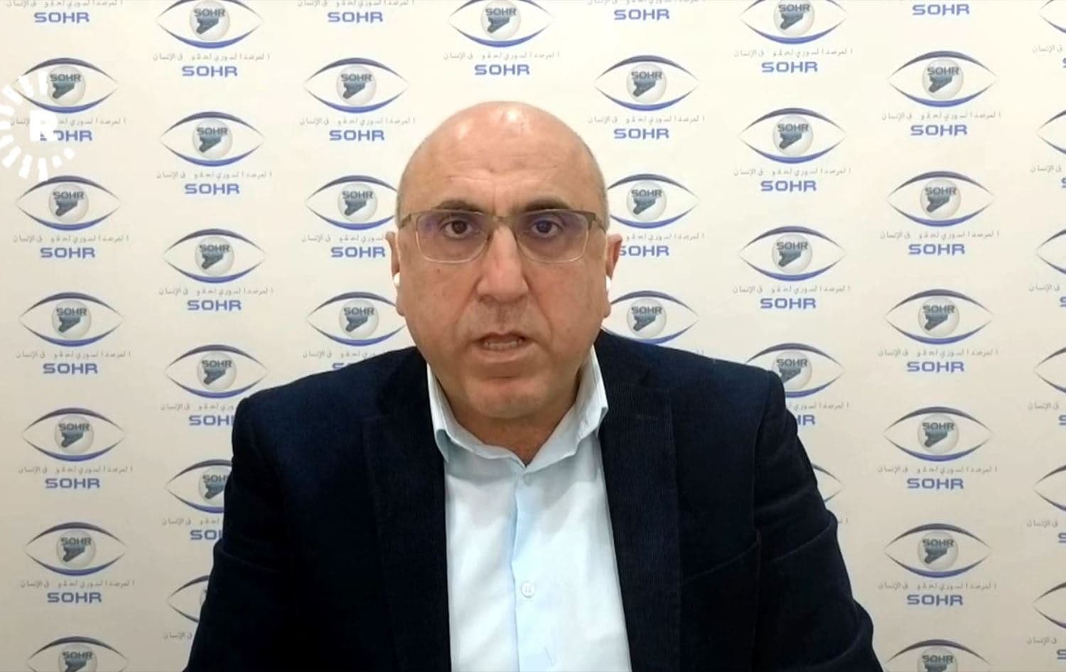 Director of Syrian Observatory for Human Rights, Rami Abdulrahman, speaks to Rudaw on March 8, 2025. Photo: Rudaw