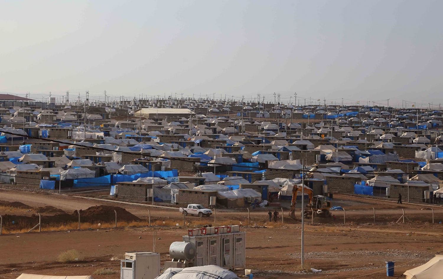 An IDP camp in Duhok province. File photo: Rudaw