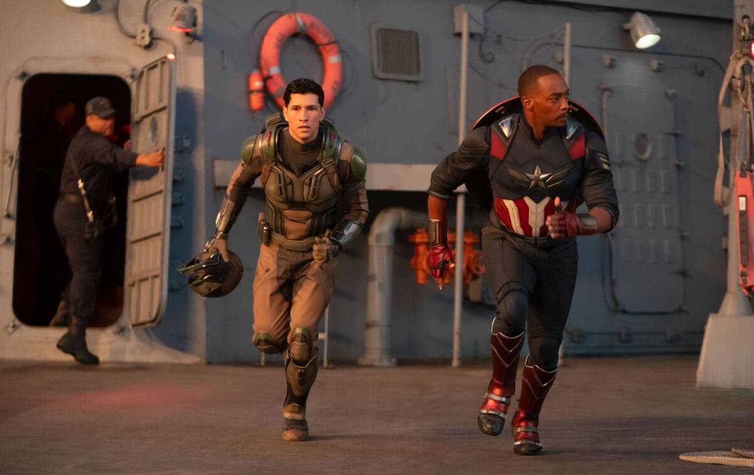 دیمەنێک لە فیلمی "Captain America: Brave New World"