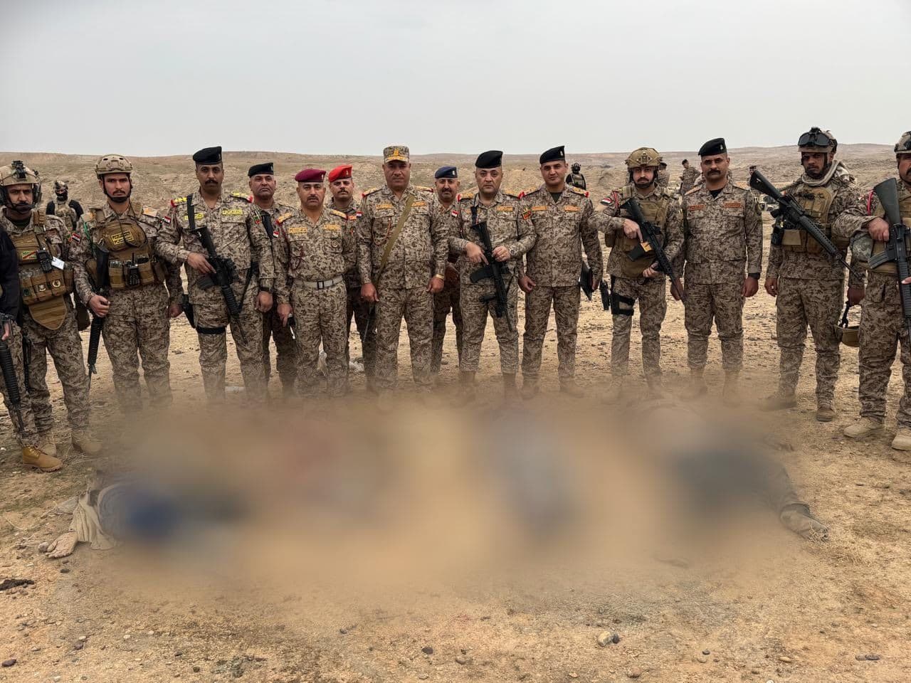 Iraqi security forces root out ISIS members in Diyala province, east of Iraq on January 11, 2025. Photo: Security Media Cell