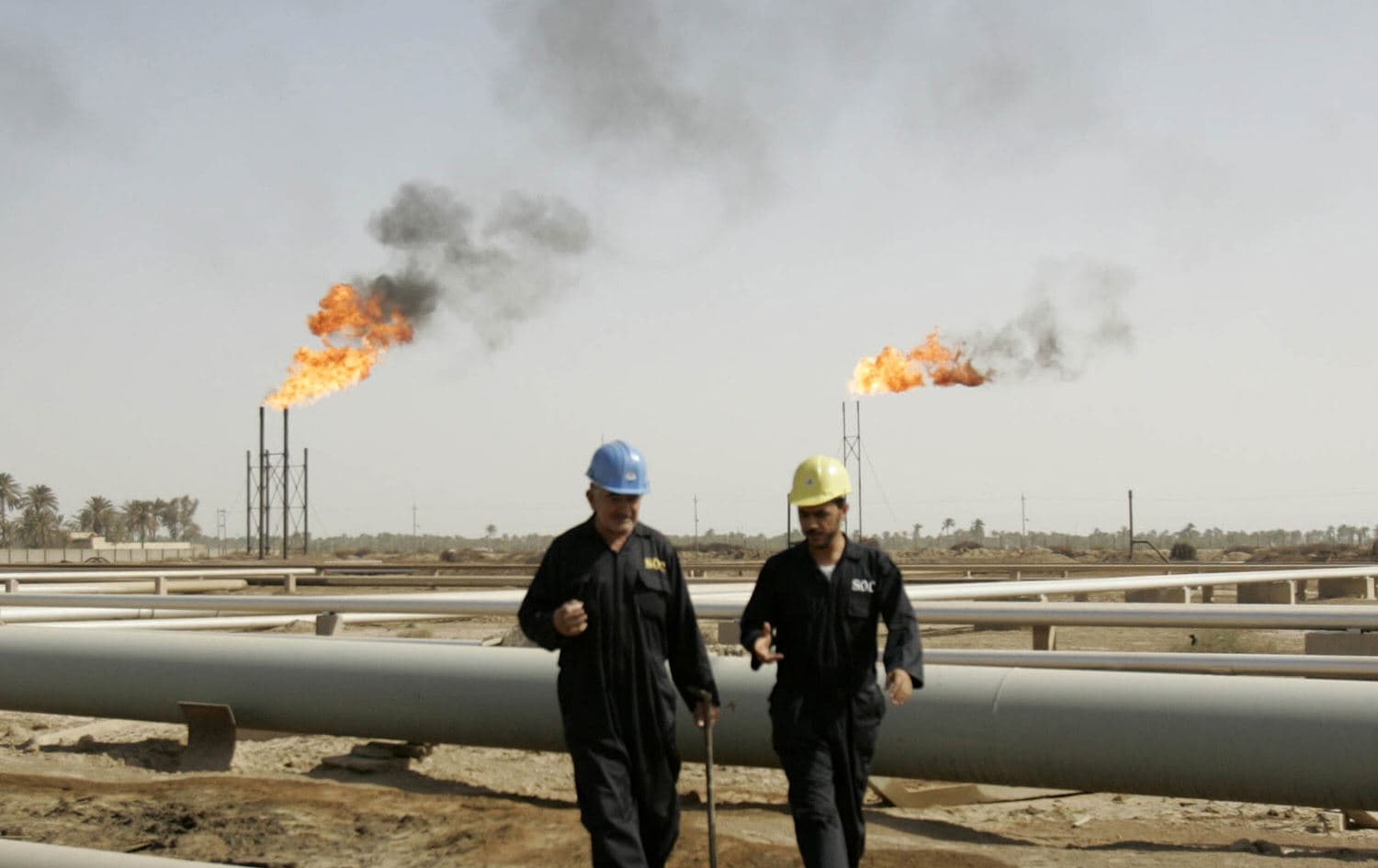 کێڵگەیەکی نەوتی لە عێراق/ وێنە: Iraq Oil Report