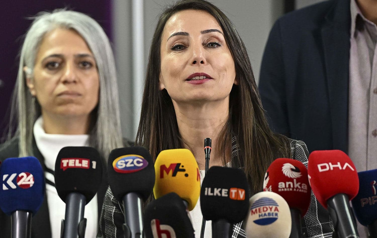DEM Parti Eş Genel Başkanı Tülay Hatimoğulları / Foto: AA