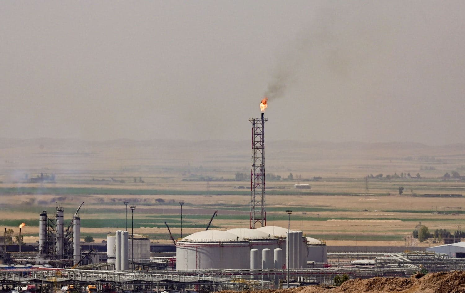 An oilfield in the Kurdistan Region. File photo: Bilind T. Abdullah/Rudaw