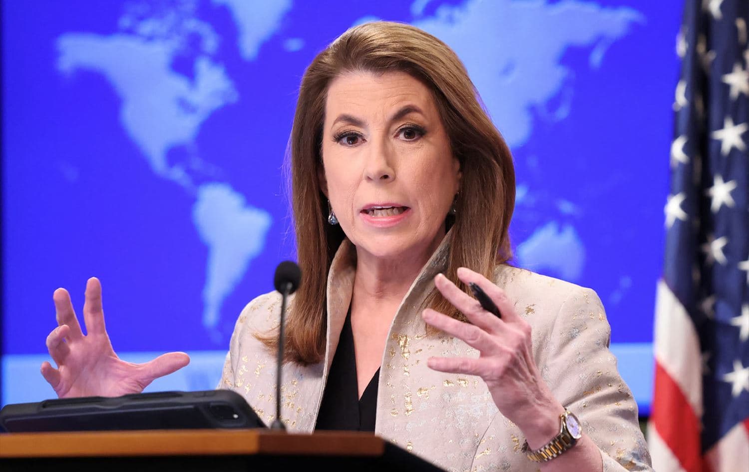 ABD Dışişleri Bakanlığı Sözcüsü Tammy Bruce