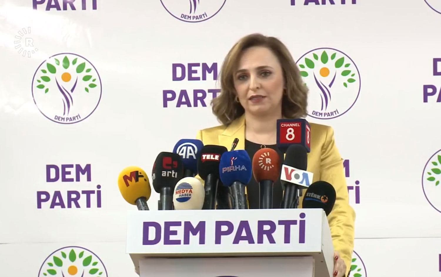 ئایشەگوڵ دۆغان، گوتەبێژی دەم پارتی.