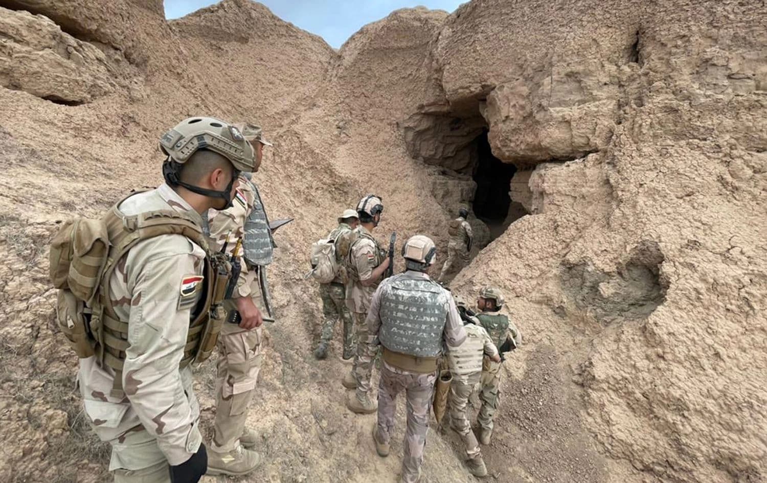 Iraqi army during an anti-ISIS operations in Kirkuk. File photo: INA