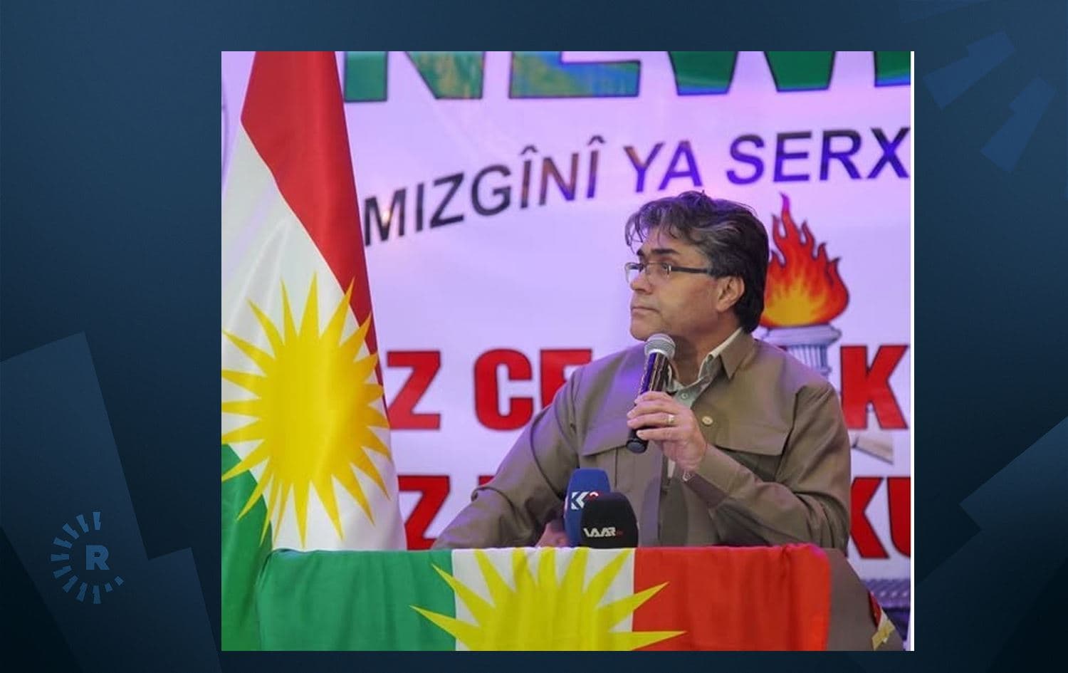 Serokê Giştî yê PWKyê Mustafa Ozçelîk: Wêne: PWK