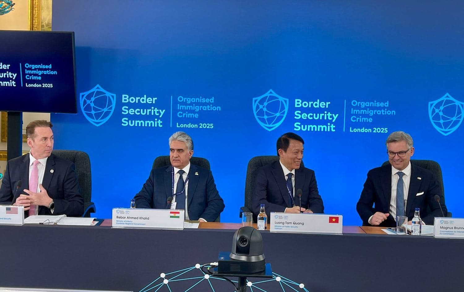 Kürdistan Bölgesi, İngiltere'deki sınır güvenliği zirvesine katılıyor   