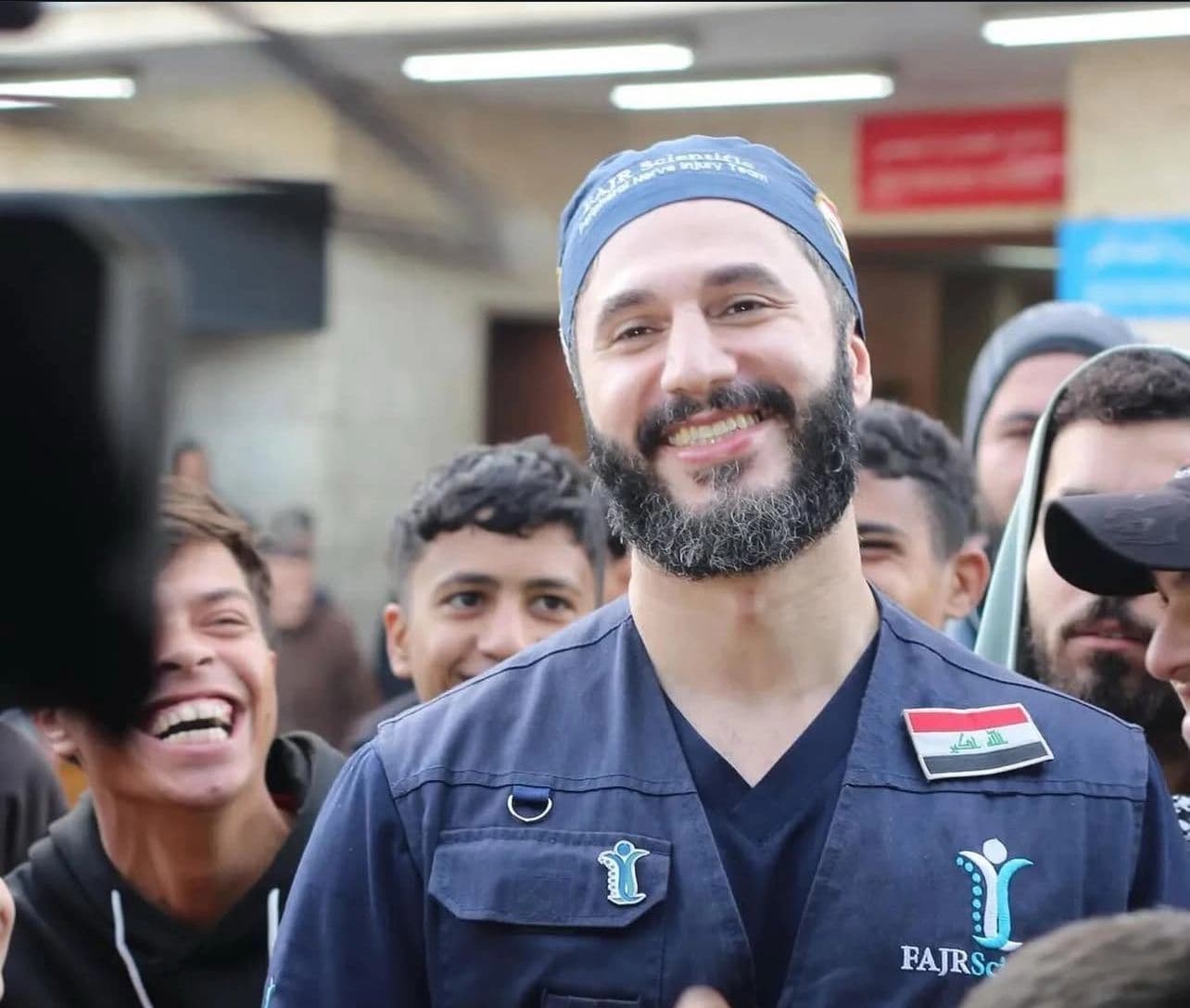 British Iraqi doctor pictured in Gaza on January 20, 2025. Photo: Dr Mohammed Tahir/Instagram