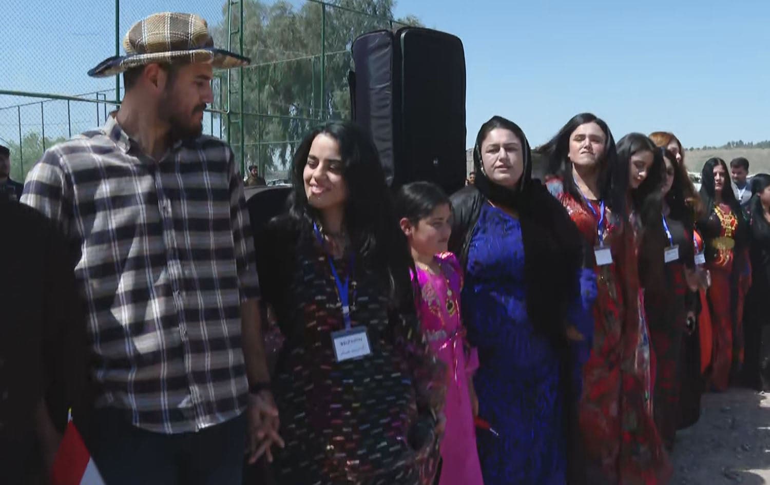 Kakais dance at a spring festival in Erbil's Khabat district on April 4, 2025. Photo: Rudaw
