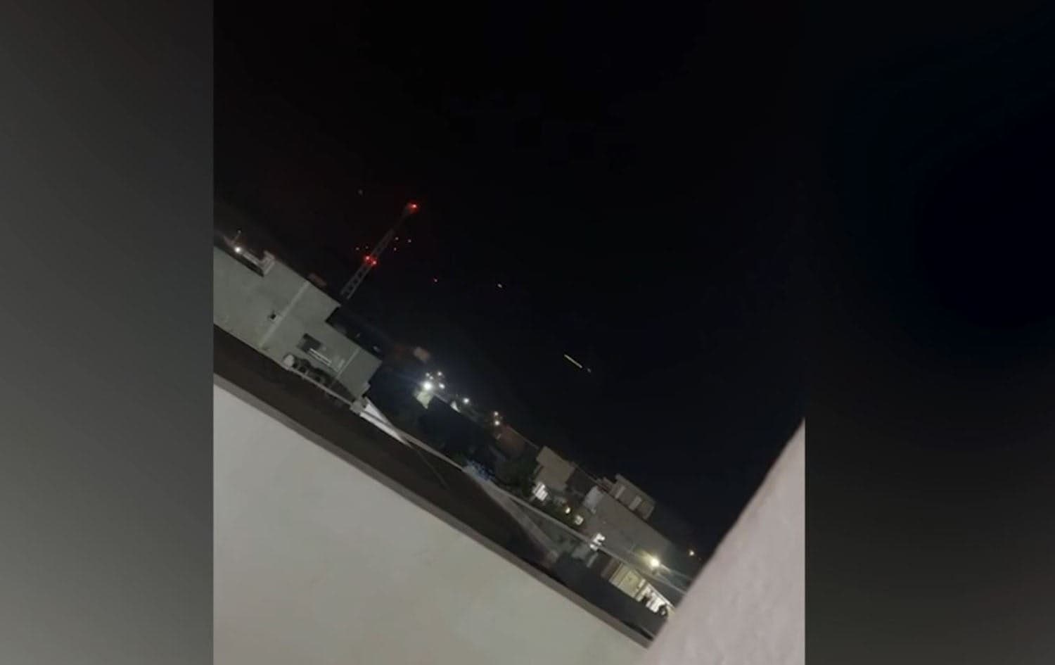 Shooting in Duhok province's Akre district on April 6, 2025. Photo: Submitted