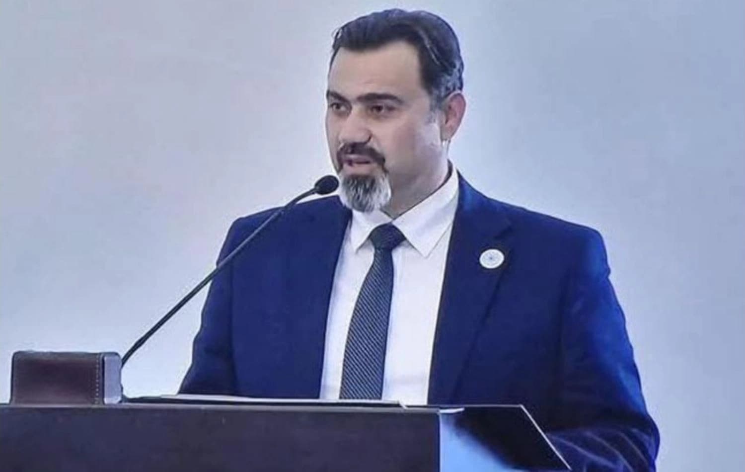  محەممەد تیرکۆ، وەزیری پەروەردەی سووریا.
