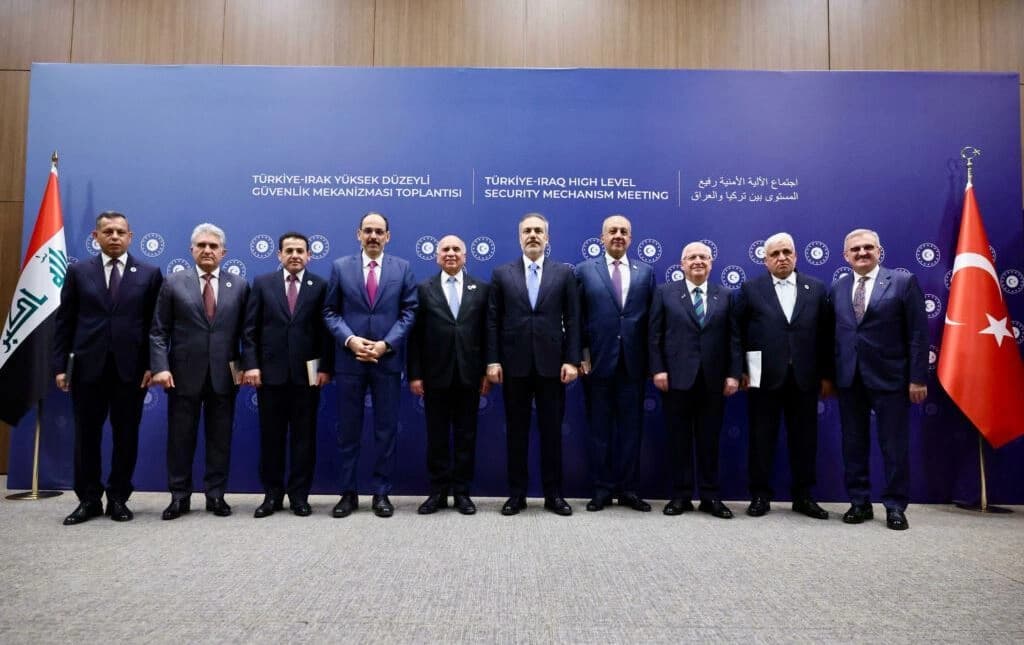 Türkiye-Irak Yüksek Düzeyli Güvenlik Mekanizmasının 5. Toplantısı Antalya’da gerçekleştirildi / Foto: AA