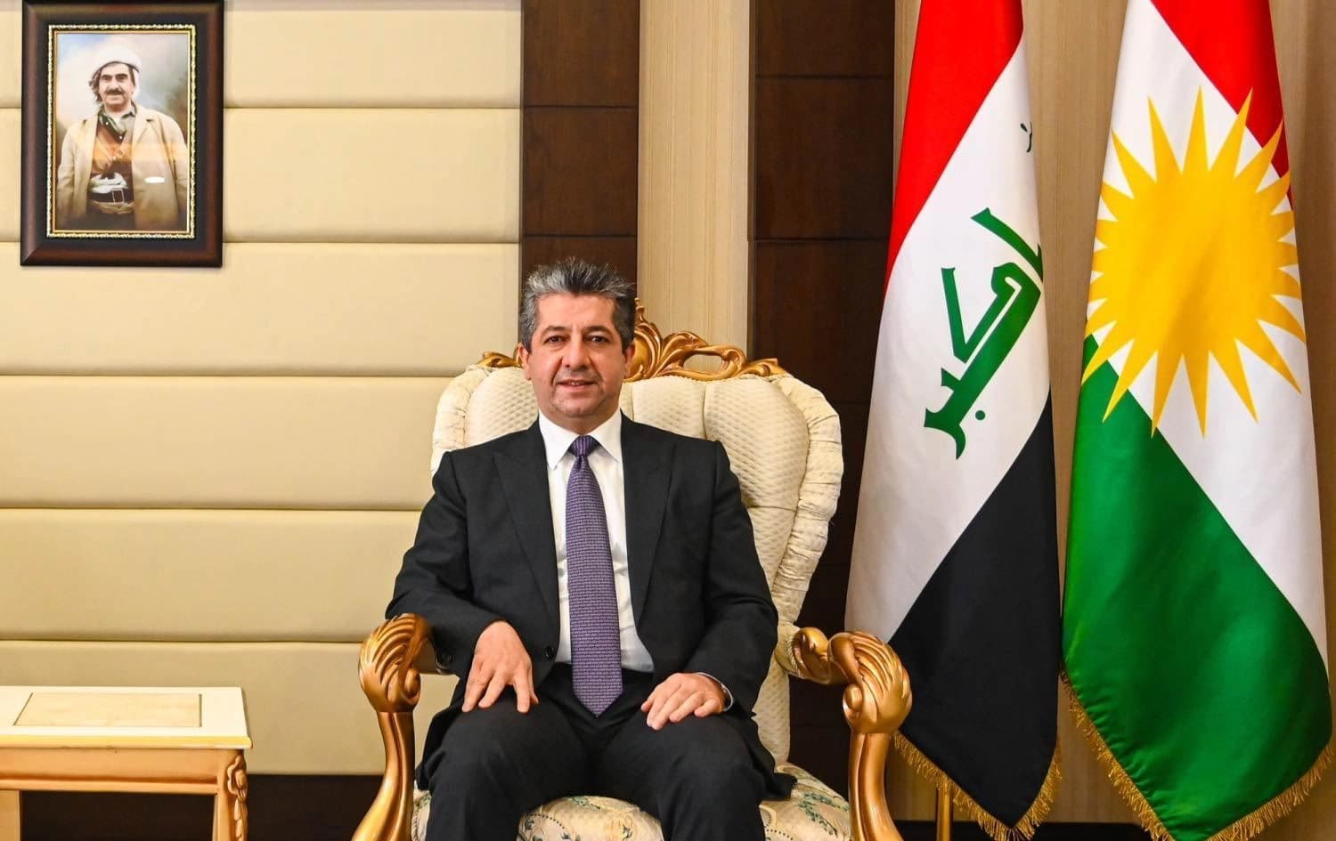 مەسرور بارزانی، سەرۆکی حکومەتی هەرێمی کوردستان.