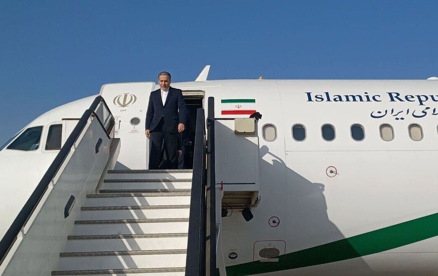 Iranian Foreign Minister Abbas Araqchi arrives in Rome, Italy, on April 19, 2025. Photo: IRNA