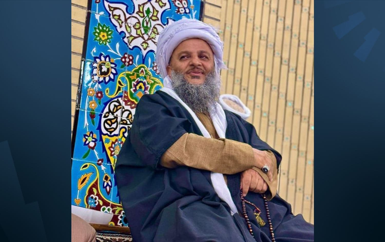 مامۆستا  مەلا لوقمان ئەمینی، پێشنوێژی مزگەوتی چوار یاری نەبی لە شاری سنە