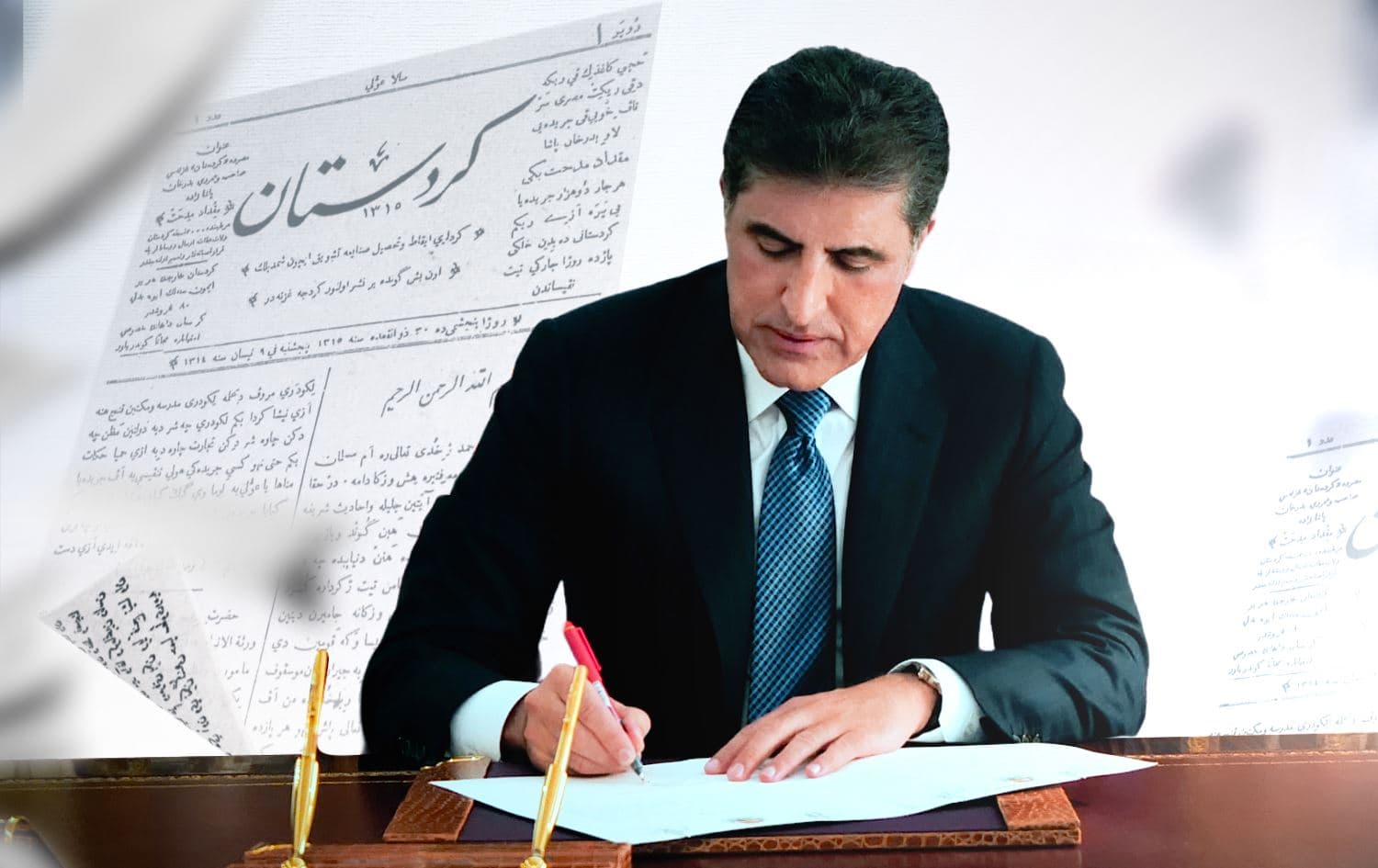 نێچیرڤان بارزانی، سەرۆکی هەرێمی کوردستان. 