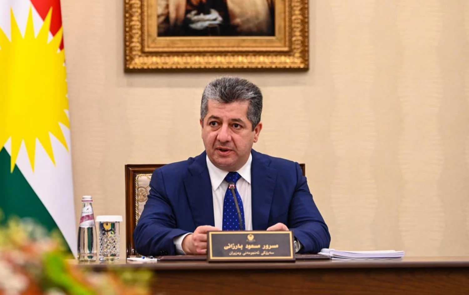 Serokwezîrê Herêma Kurdistanê Mesrûr Barzanî / Wêne: Arşîv