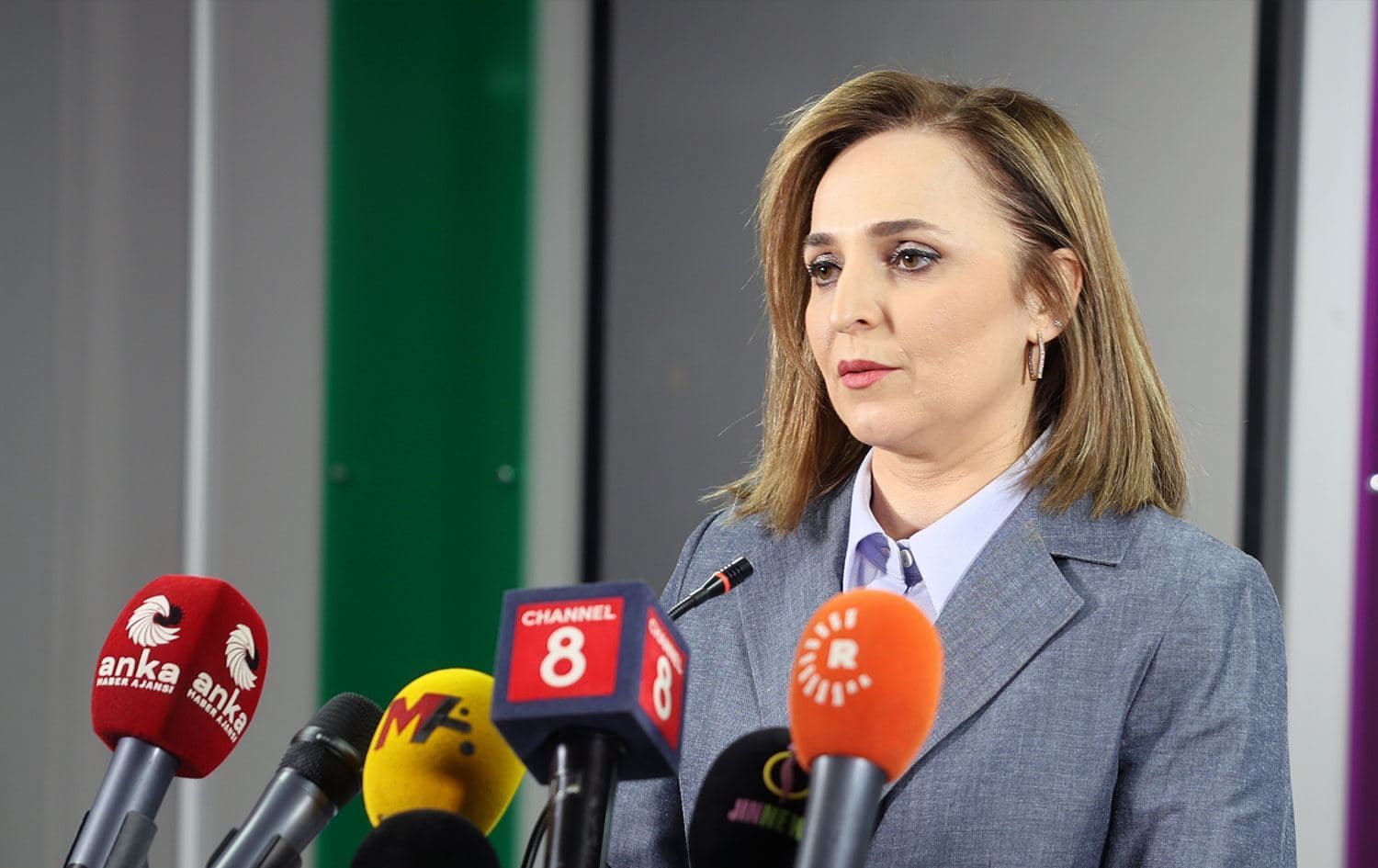 DEM Parti Sözcüsü Ayşegül Doğan