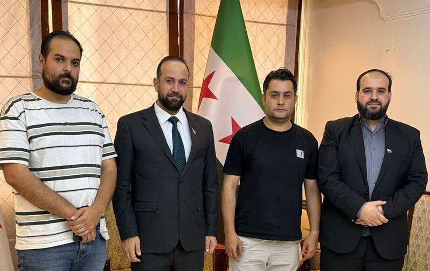  Ekrem Salih û wêngirê wî Cûdî Hec Elî hatin berdan / Wêne: Medyaya civakî